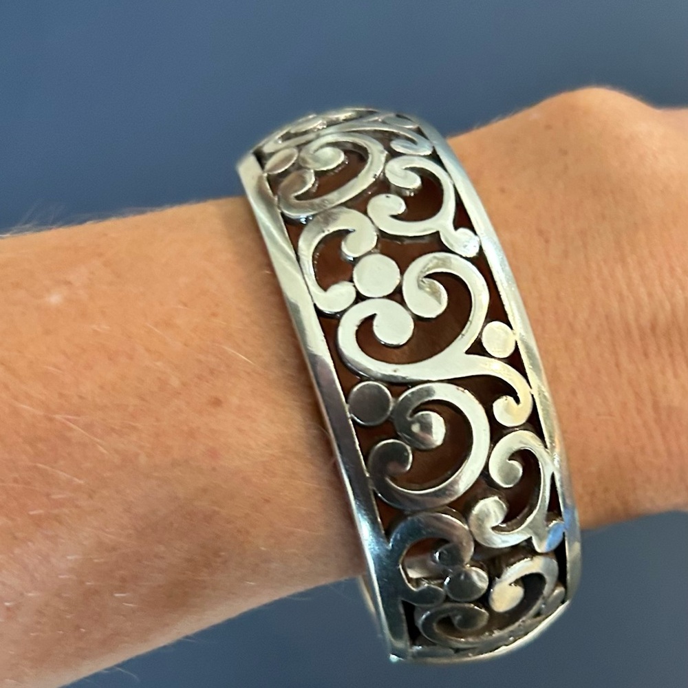 Brighton Silver Filigree Bracelet